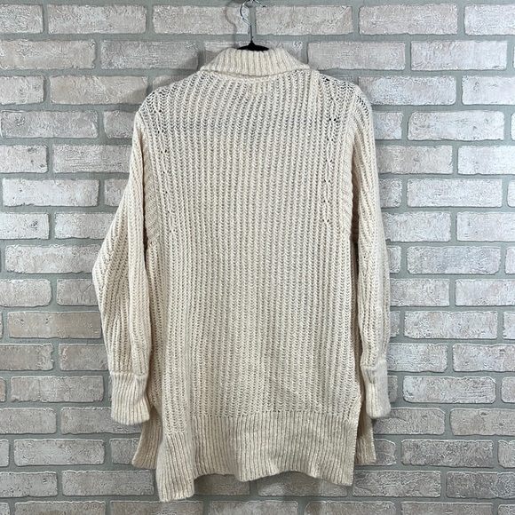 Anthropologie Pilcro Zip-up Longline Cardigan- Size S - Picture 6 of 10